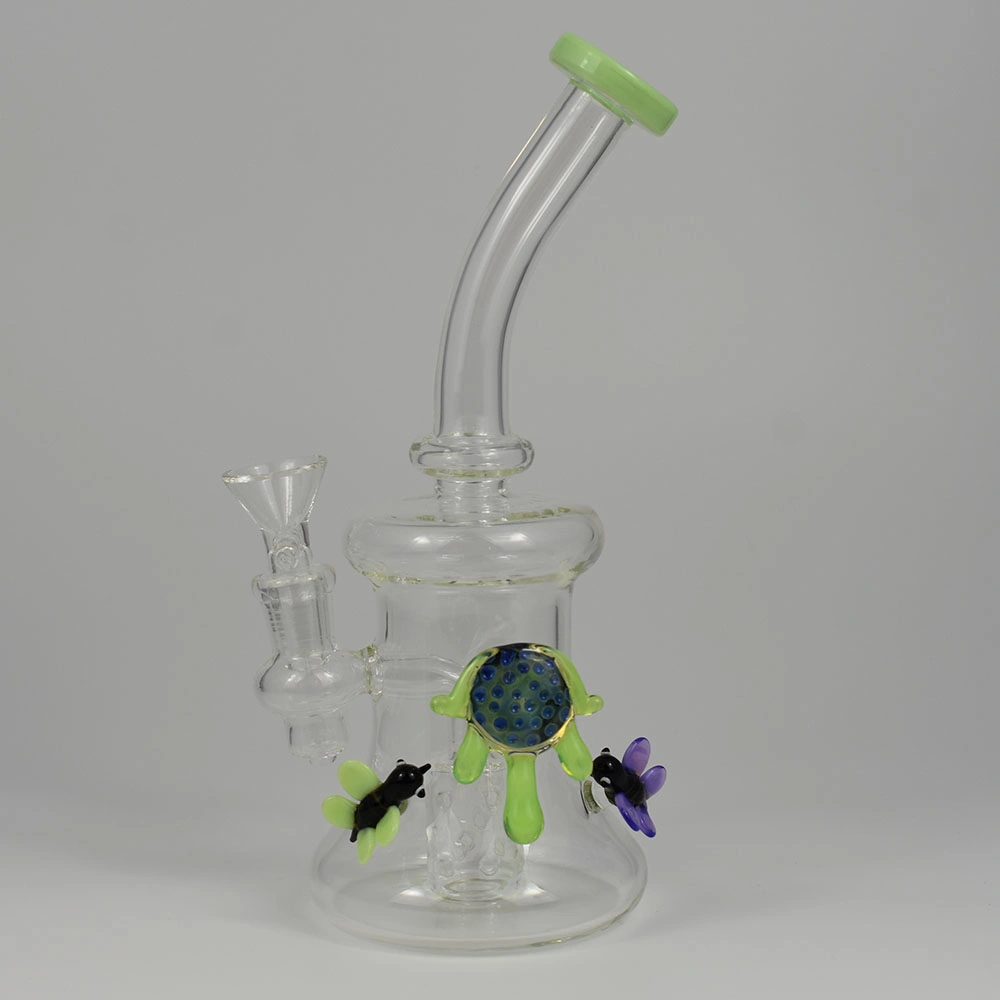 Pyrex Glass Pipe DAB Rig Smoking Water Shisha Pipe