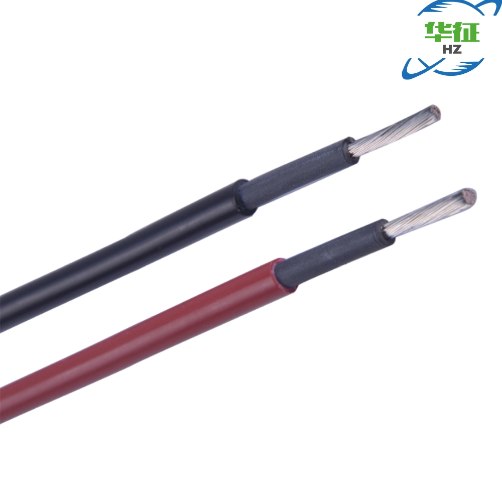 TUV DC Solar PV Panel XLPE Insulated Power Cable Wire