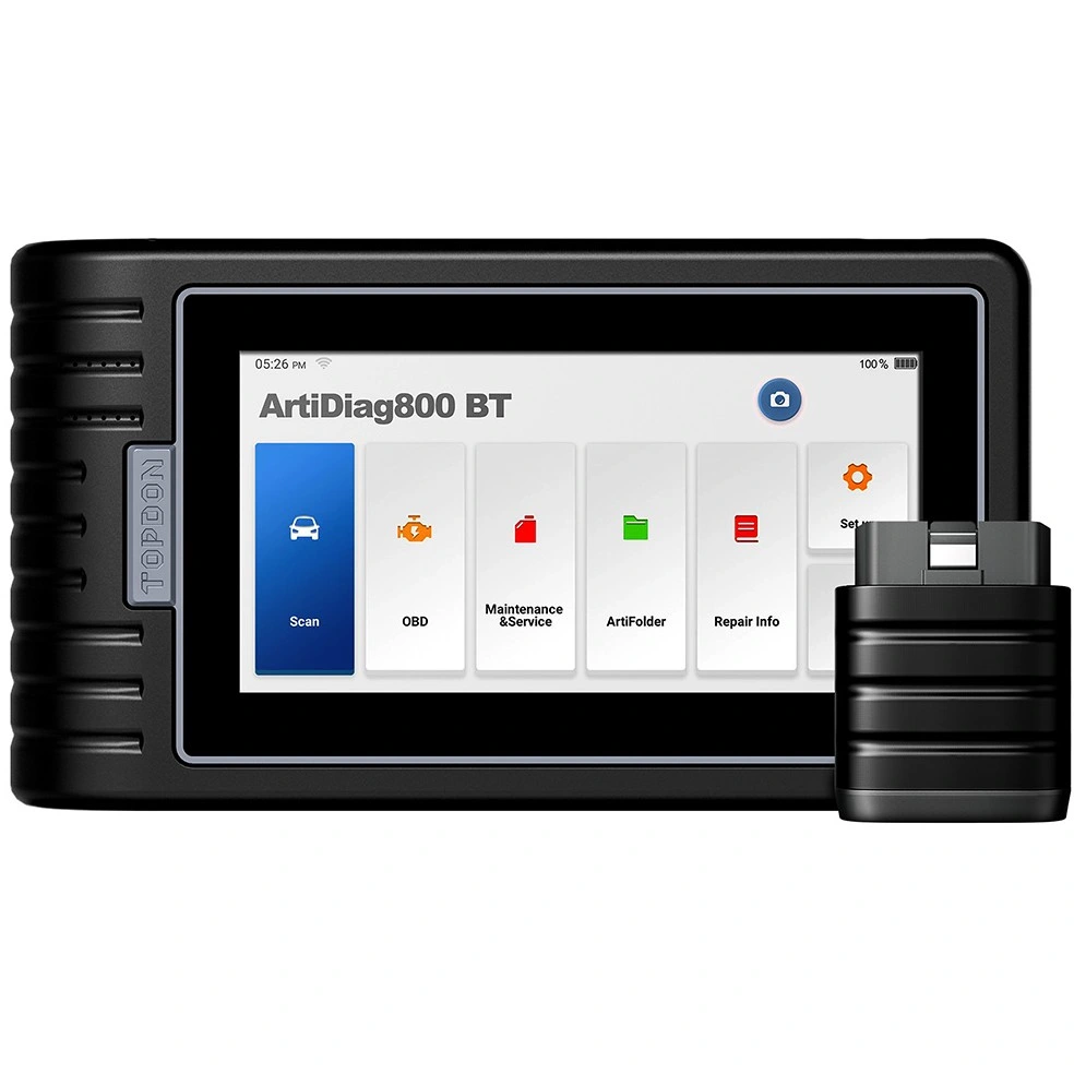 Topdon Ad800bt scanner professionnel Smart Bluetooth pour diagnostic automatique Bricoleurs utilisateurs Mécanique tout système complet appareil machine diagnostic de voiture Outil