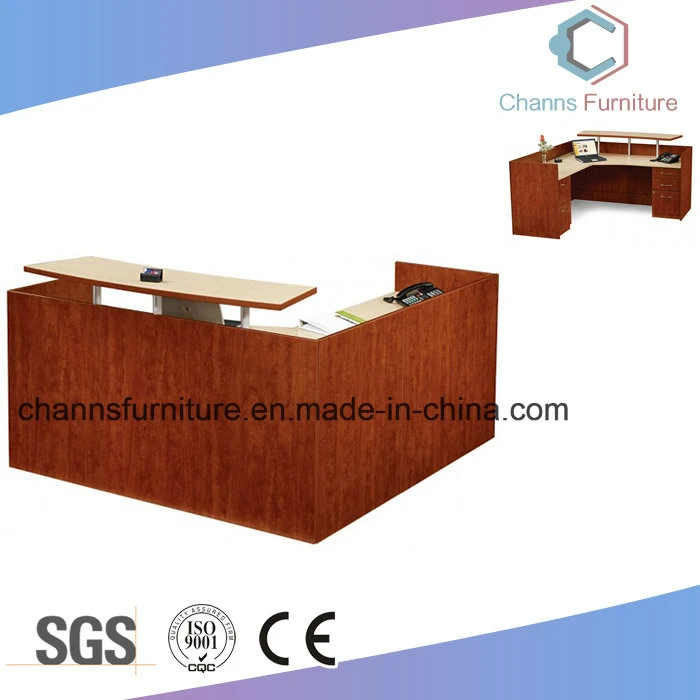 Diseño simple de la Oficina de mesa de recepción de madera (CA-RD1803)