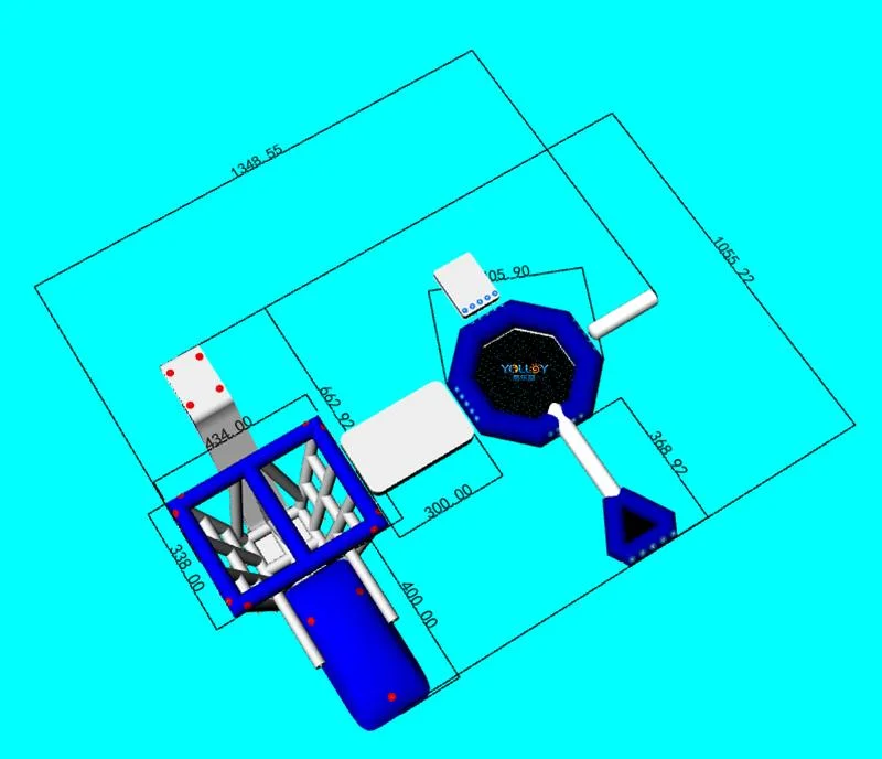 Commercial Floating Inflatable Water Park