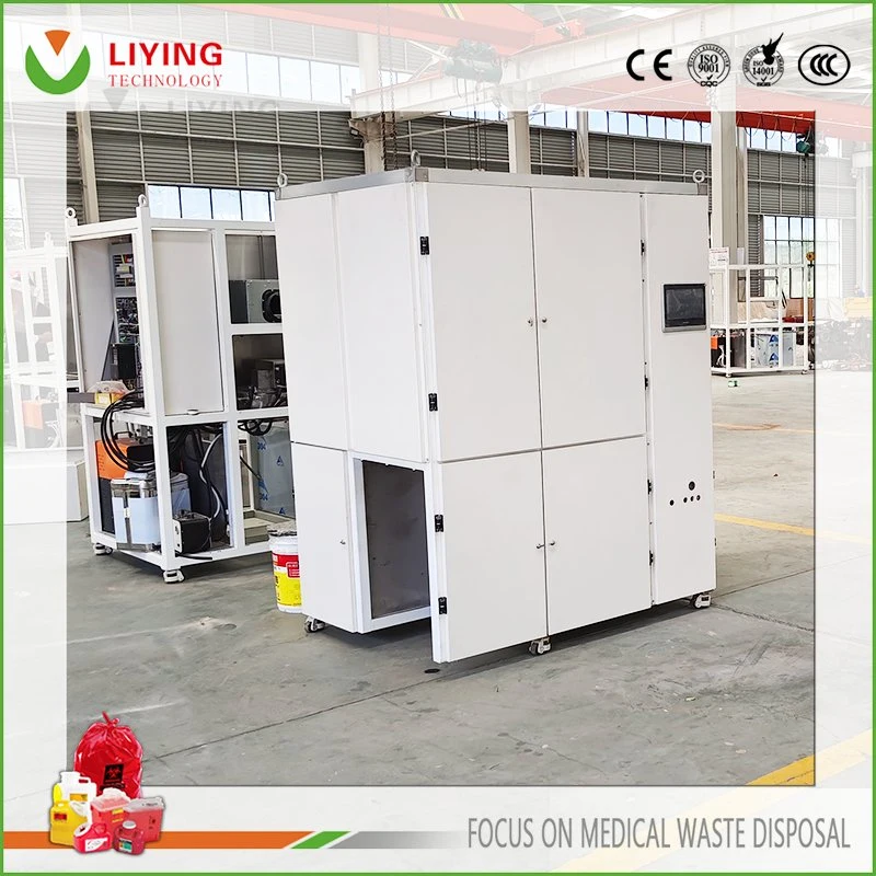 Suitable for Dental Clinic Non-Pollution High Pressure Microwave Sterilizer Biomedical Refuse Sterilizer