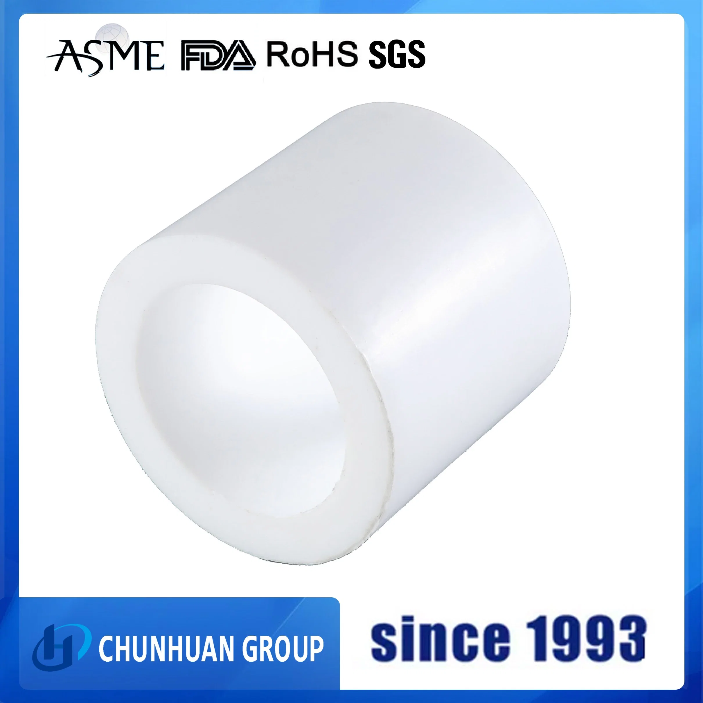 PTFE Pipe PTFE Molded Tube Filled with Carbon Fibre Factory Price