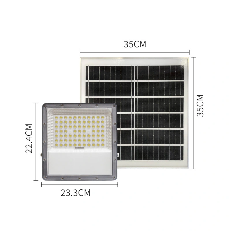 Solarleuchten im Freien Super helles Flutlicht mit Fernbedienung 200W