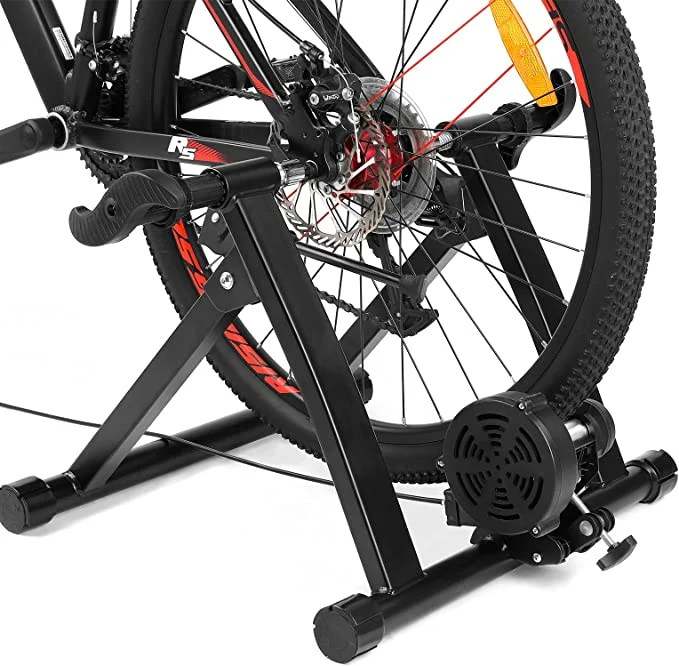 Magnetic Riding Stand with 6 Levels Resistance for Mountain & Road Bike