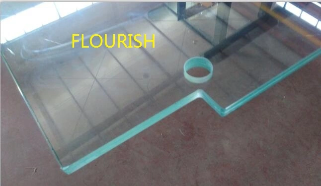 Clear Toughened Glass for Road Pavement