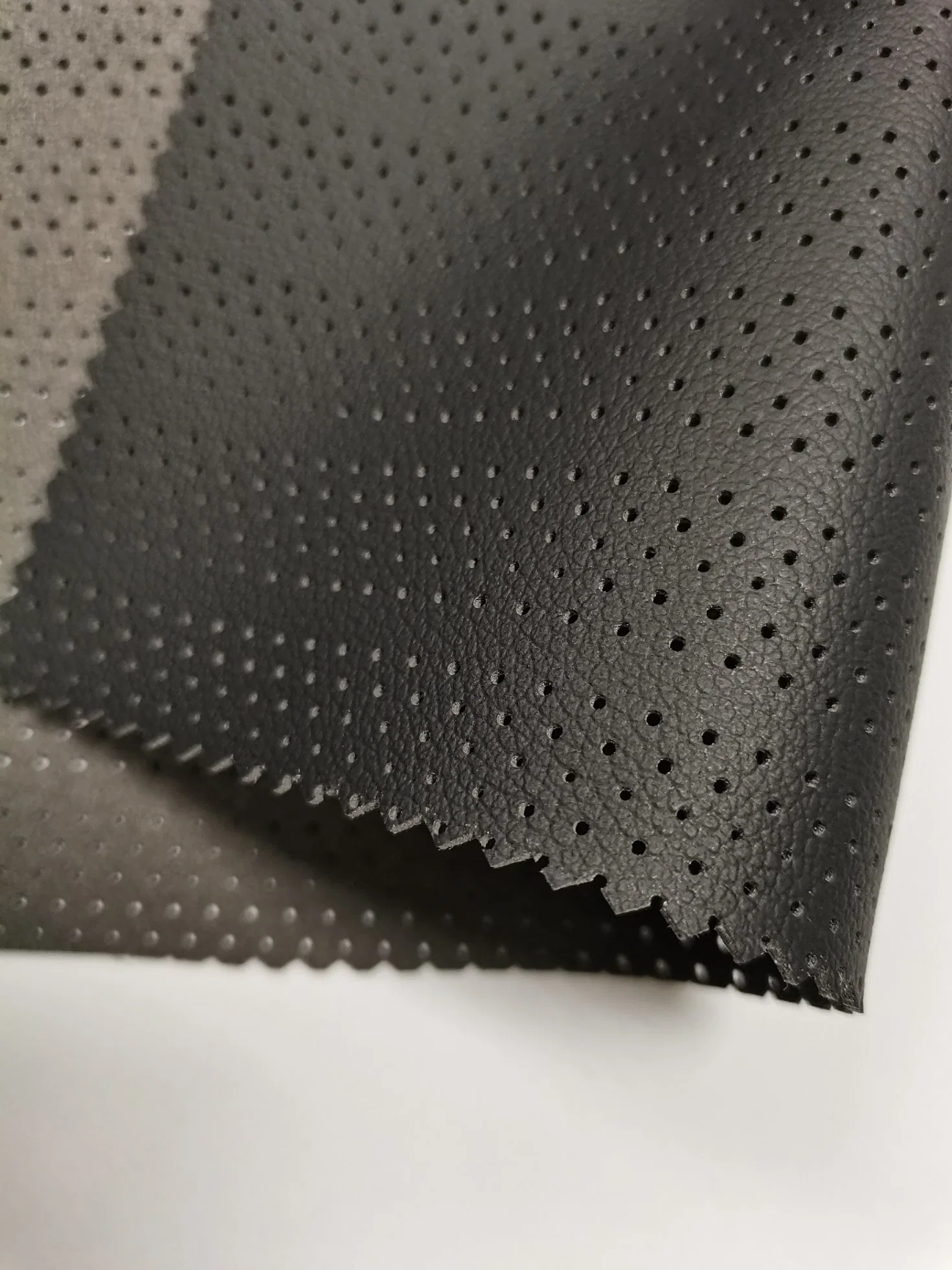 Microfiber Leather Automotive Huafon High Quality Fire Proof Perforated Synthetic Leather