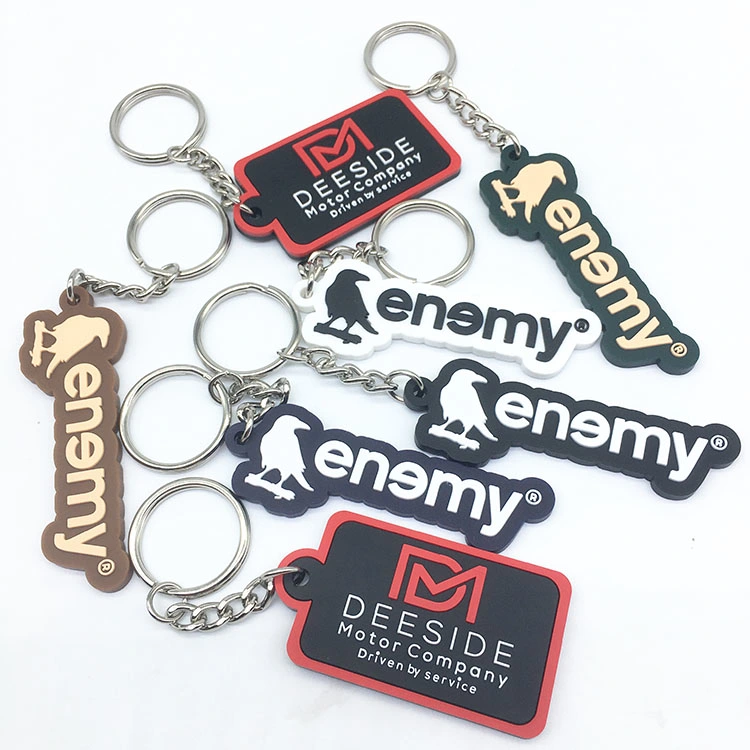 Cute Cartoon PVC Key Chain for Promotion