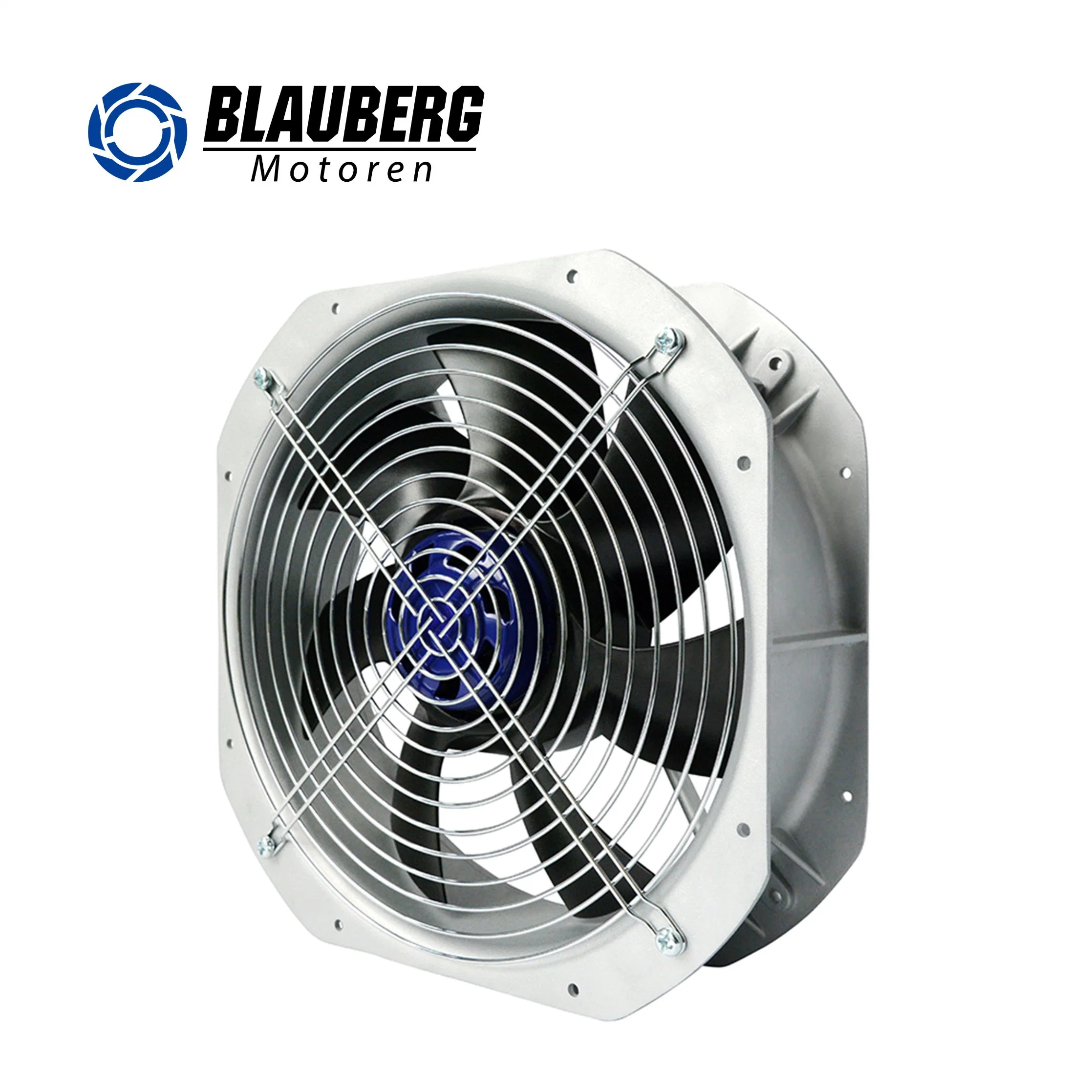 قطر مصنعو Blauberg 200-500 EC بلشفرات بلاستيكية موتور دوار خارجي مروحة التدفق المحوري الصناعية لمكيف الهواء