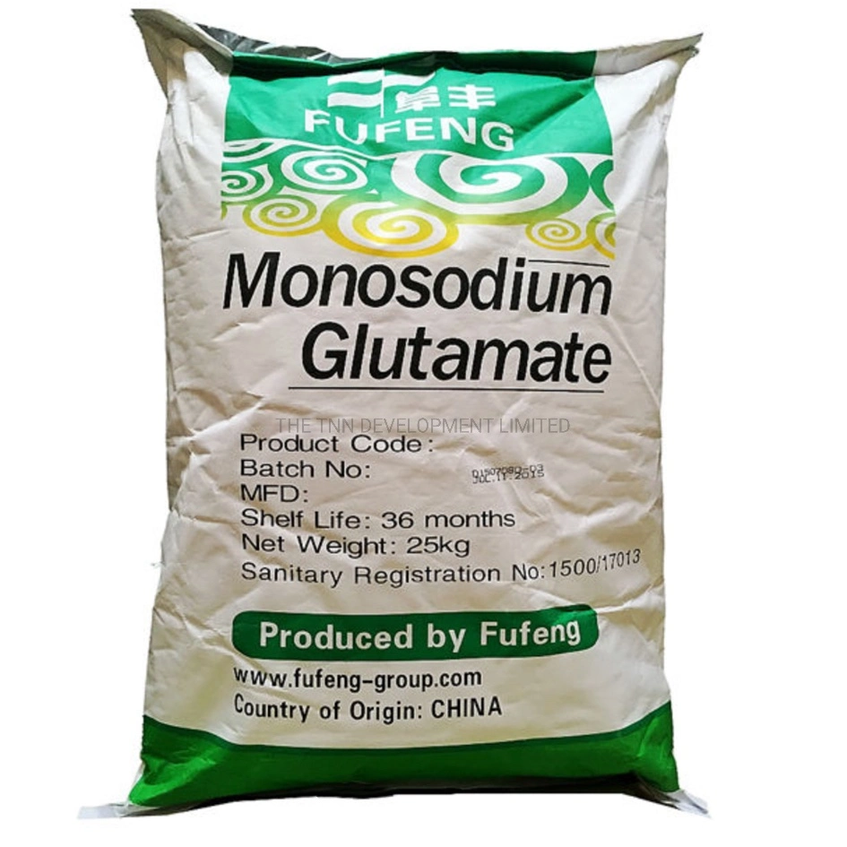 Supply Linghua Fufeng Brand 25kgs Bag Msg Monosodium Glutamate 99%