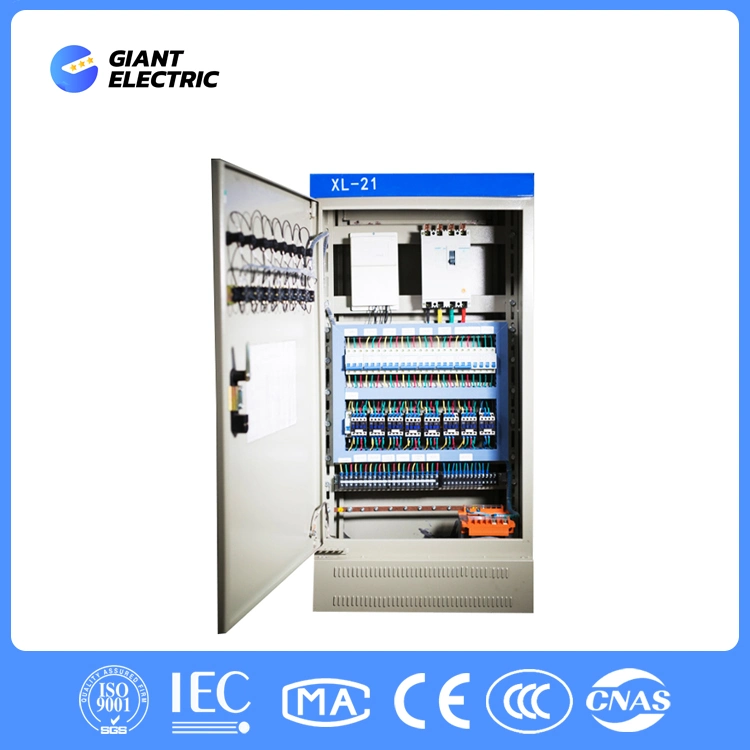 طاقة خزانة التحكم الكهربائي المغلقة والمعدن XL21 ذات الجهد المنخفض جهة تصنيع معدات التوزيع