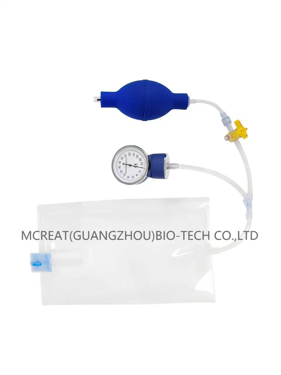 Medical Instrument Reusable Pressure Infusion Bag with Pressure Gage