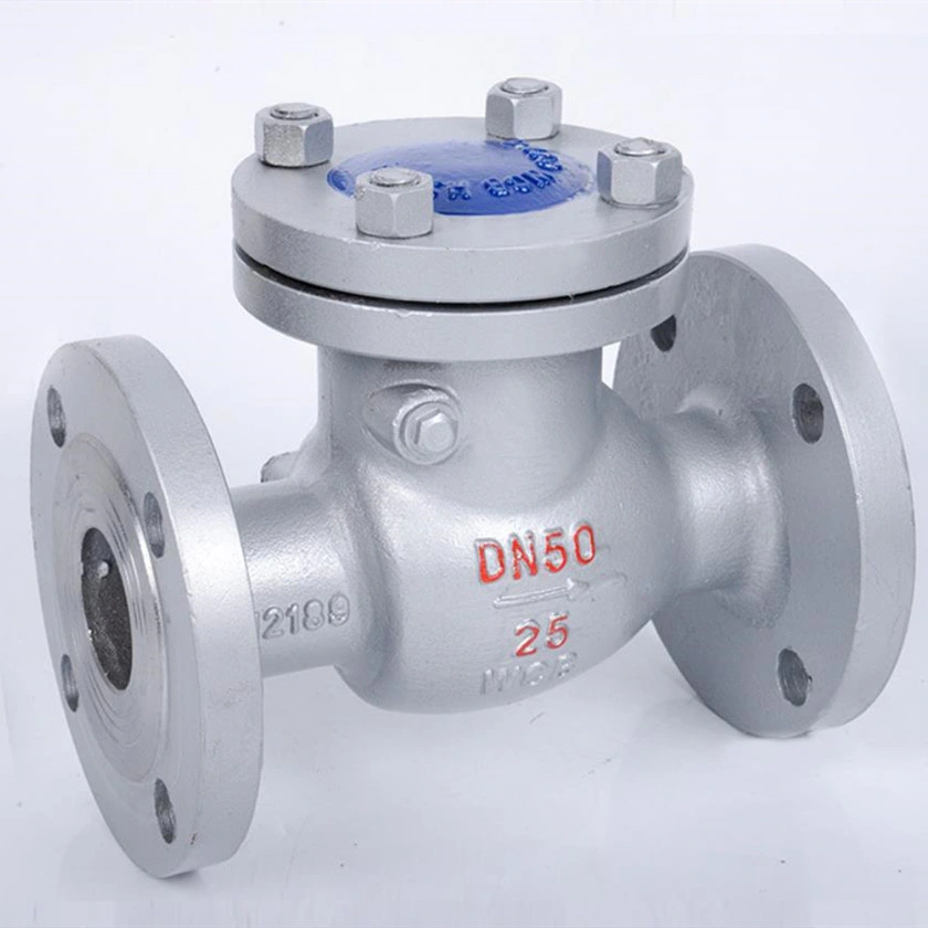 GOST /JIS/GB Carbon Steel Flange End Swing Check Valve