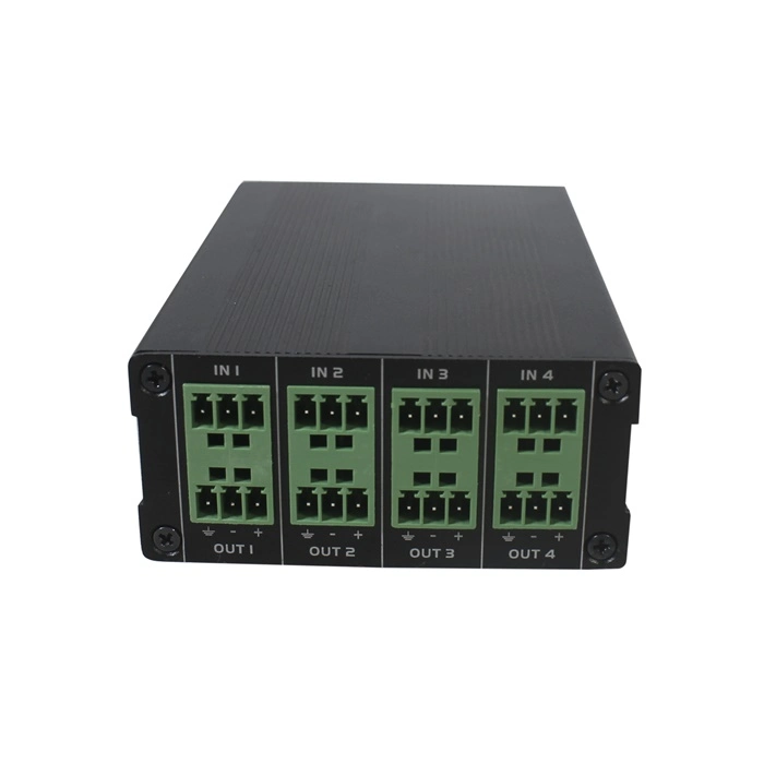 Dante Network PRO Audio--Dante 4 in 4 out Mini Transmitter Dante 4by4I/ Dante 4by4I Poe Public Address System