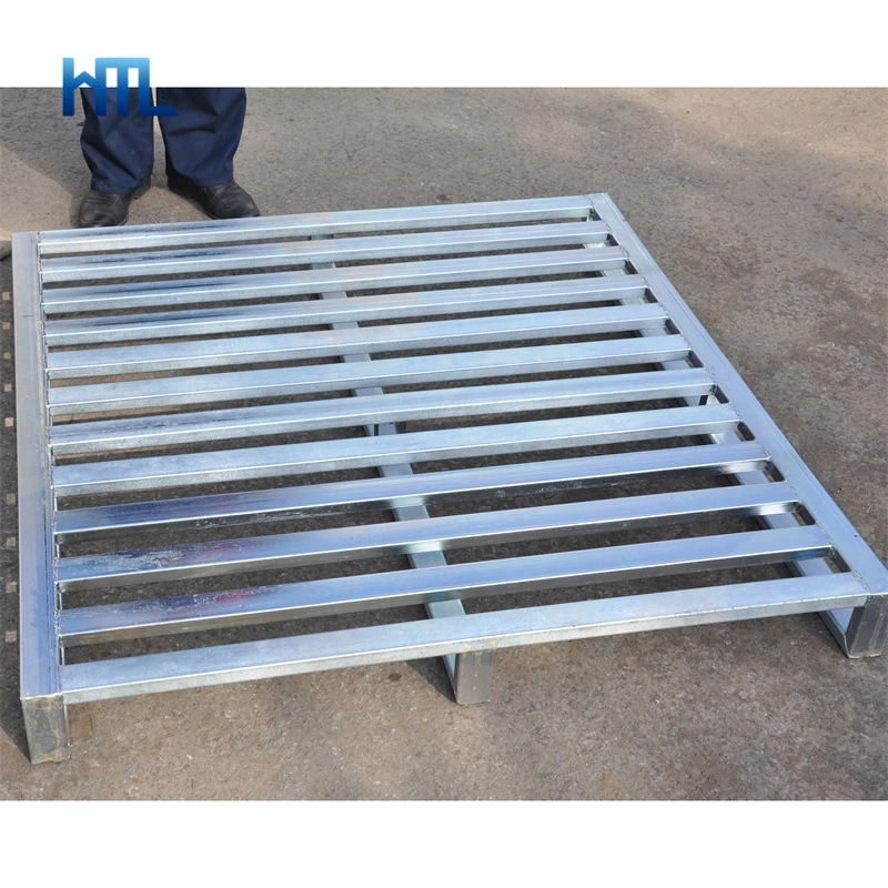 Heavy Duty Powder Coating Warehouse Storage Stackable Metal Pallet