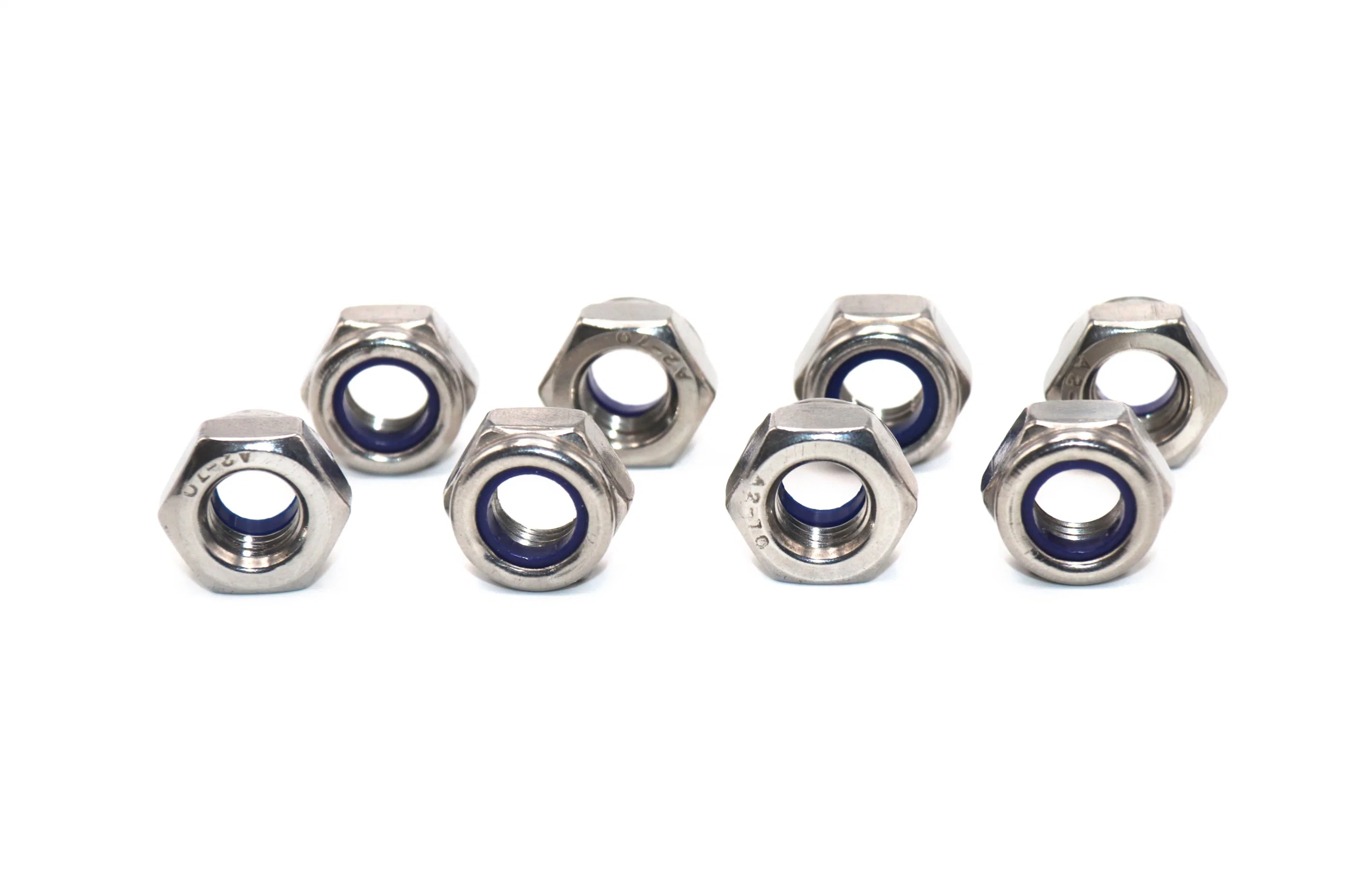 Nylon Insert Lock Nut (ASME B18.16.6 Stainless Steel 304)