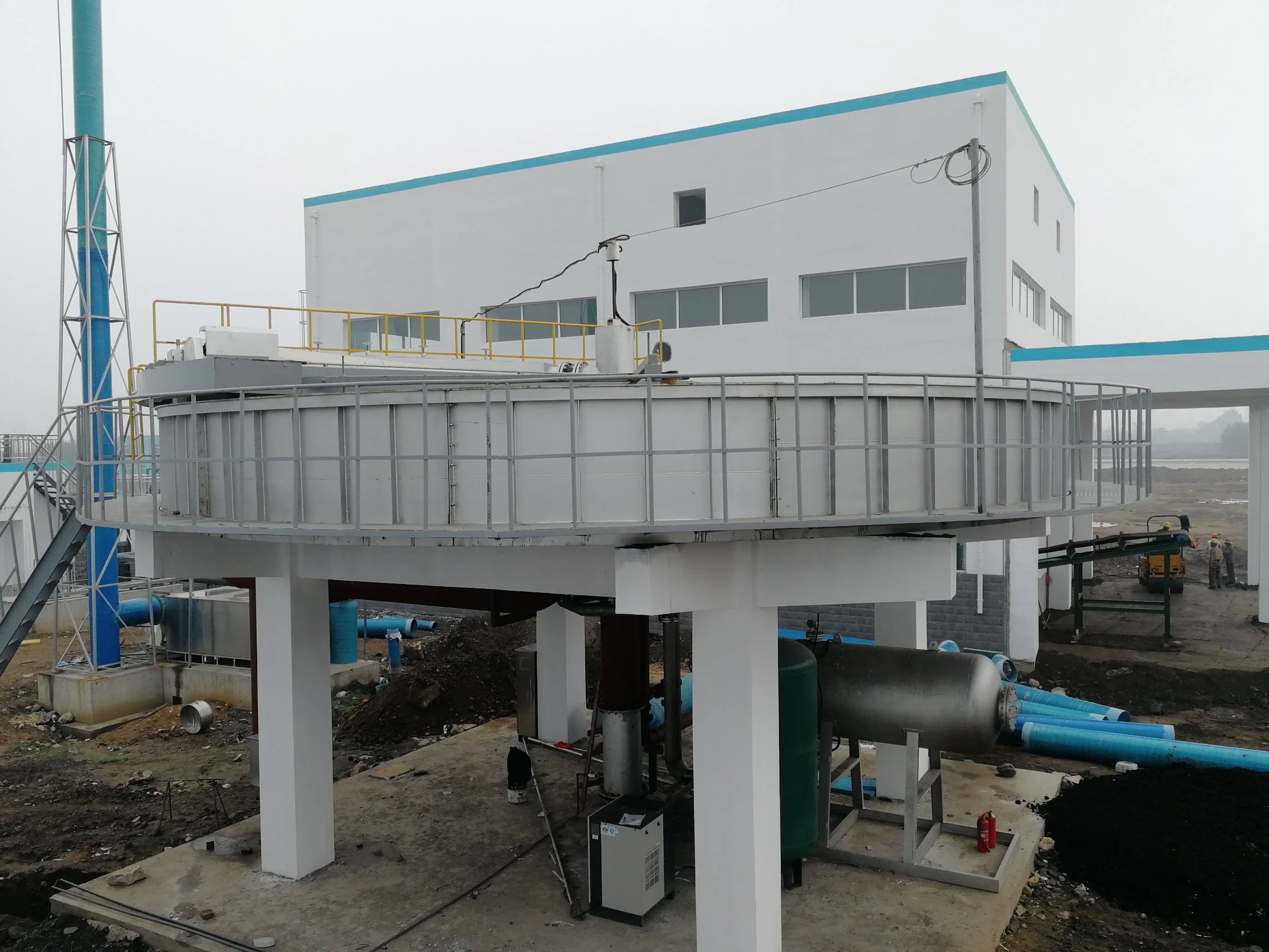 Water Treatment Plant Solid-Liquid Separator Circular Dissolved Air Flotation Superifical Daf