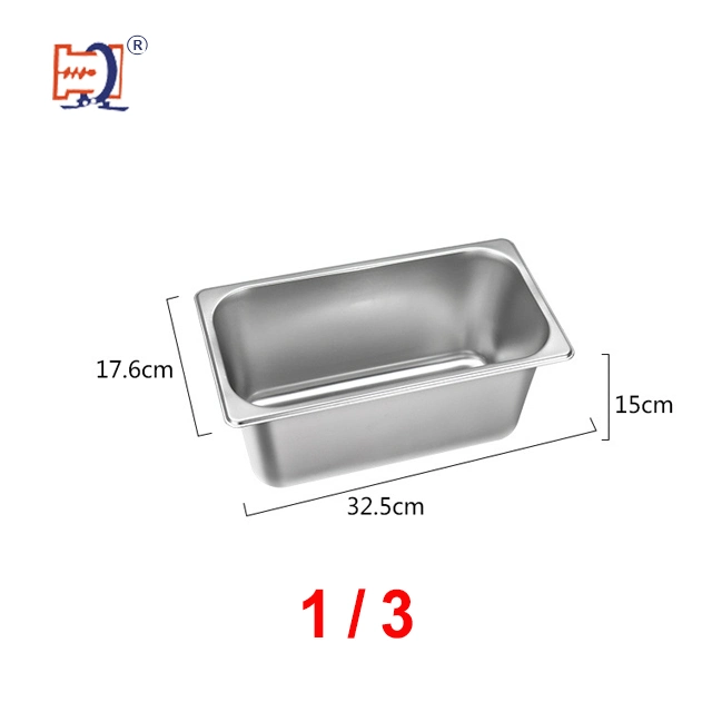 Restaurant Hotel Supplies Plastic Polypropylene 2/4 PP Gn Storage Container 6*6 Food Pan Container