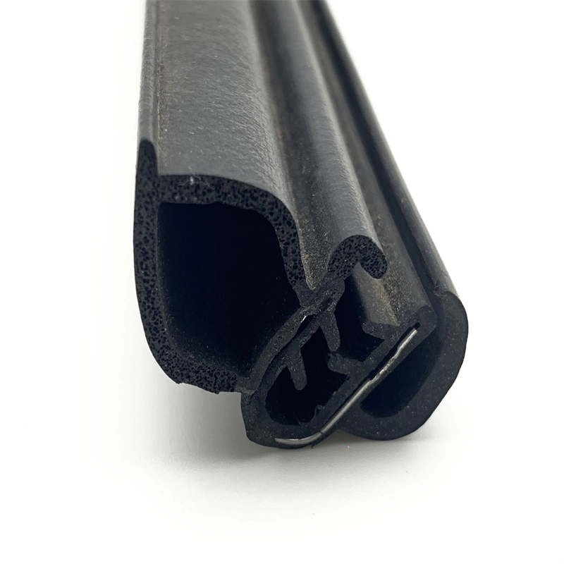 Waterproof T Shaped Molding Edge Profile EPDM Rubber Seal