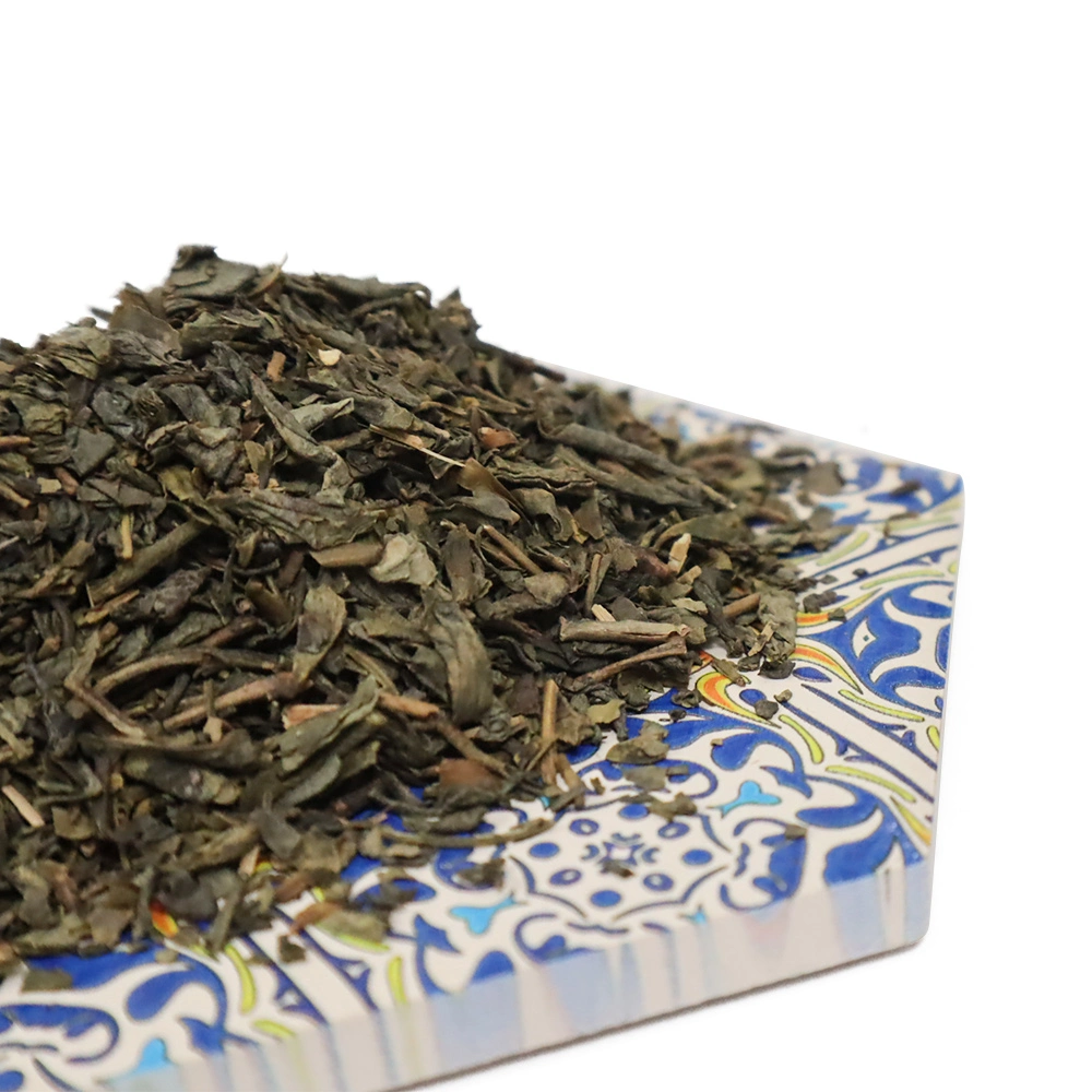 TE Verde Chun Mee Organic Qualit gesundheitliche Vorteile Chunmee 9371AA Grüner Tee
