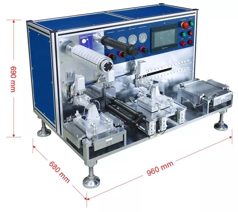 TMAXCN Brand Semi-Auto Li Ion Battery Layer by Layer Stacker Machine for Pouch Cell Cathode and Anode and Separator Z-Stacking Making