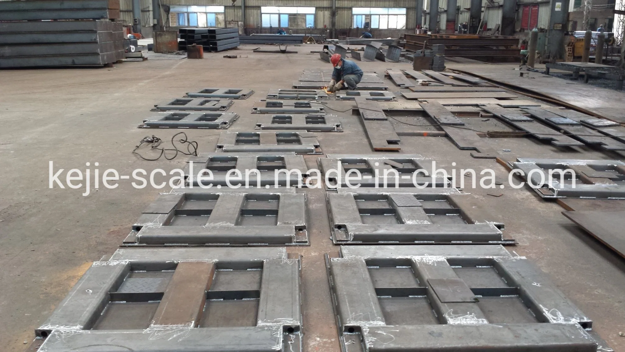 PT-1t Floor Scale From China Kejie Weighing Factory for Industrial Weighing