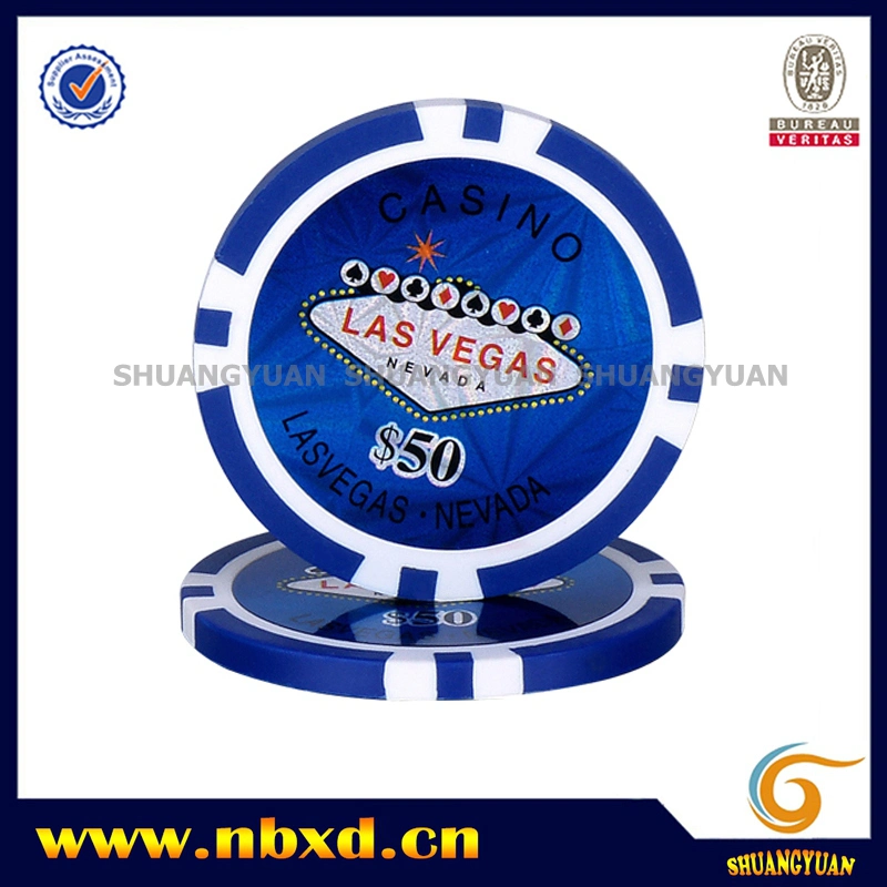 11.5g Sticker Poker Chip with Available Stickers (SY-D17g-1)