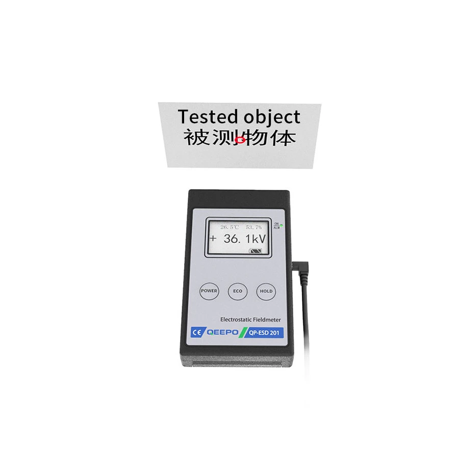 Qp-ESD201 Handheld Digital Static Charge ESD Test Meter