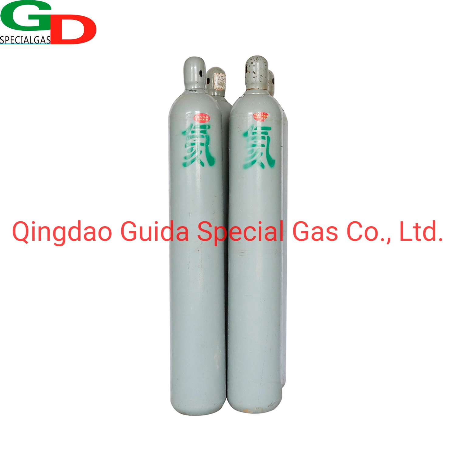 200 Bar 50liter Steel Gas Cylinder with Helium Gas