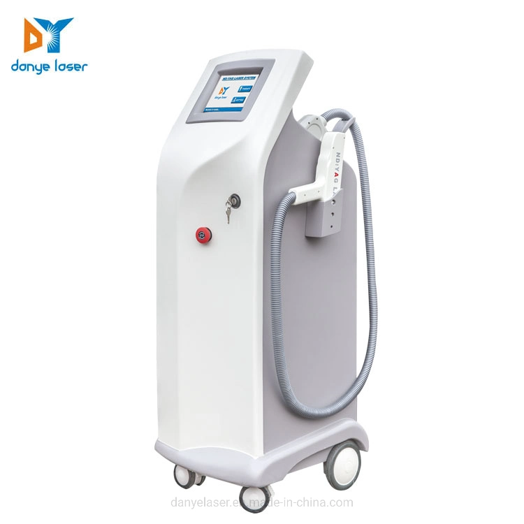 CE Approved Q Switch ND YAG Laser 532 1320 1064-Nm Laser Tattoo Removal Blackhead Treatment