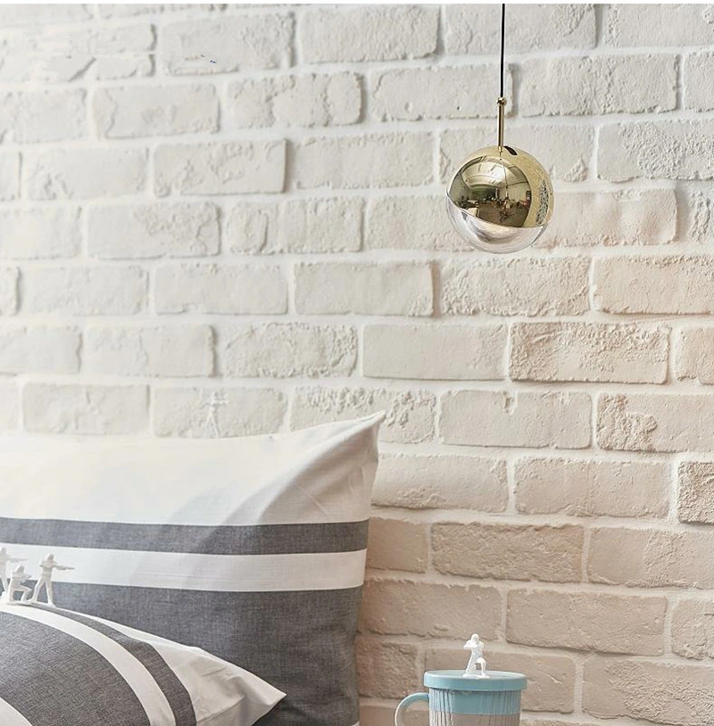 Страны Северной Европы Gold светодиодный Стеклянный шарик подвесные светильники внутреннего освещения дома оформление гостиной подвесной светильник (WH-AP-229)