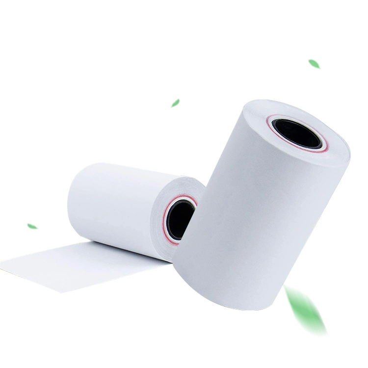 2021 Mejor Venta adhesivo térmico blanco papel de impresión de imágenes de larga vida rollos de papel térmico 2,25X50&amp;80X80