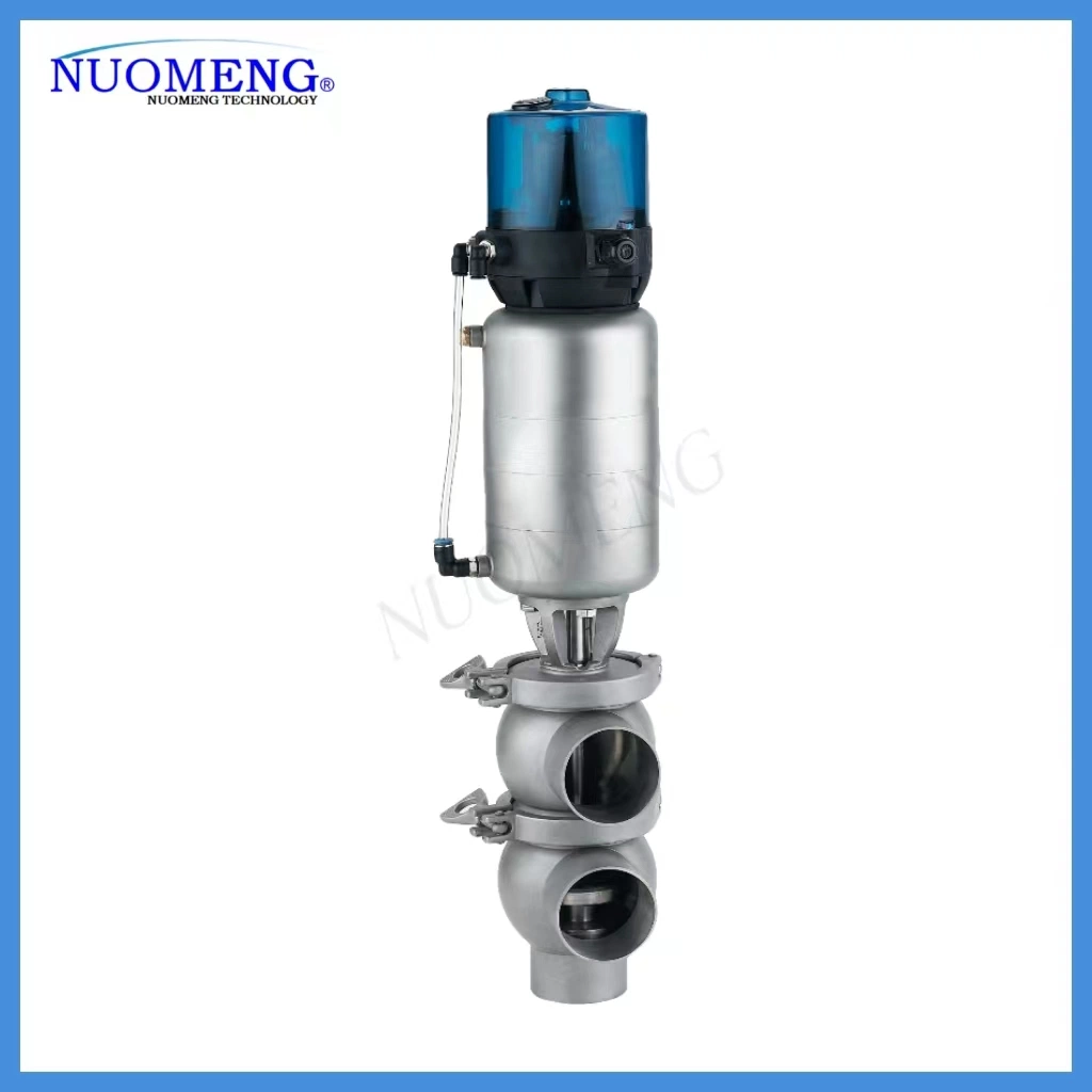 Sanitary Stainless Steel Pneumatic Union Reversing Valve (SMS-No. RJ0003)