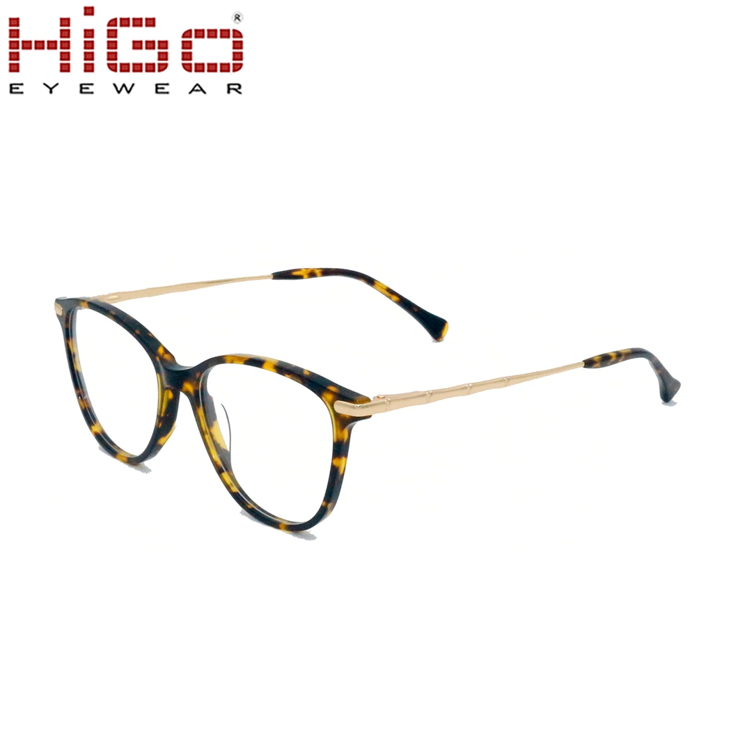 Latest Round China Eyeglasses Acetate Handsome Mix Eyewear Wholesale/Supplier