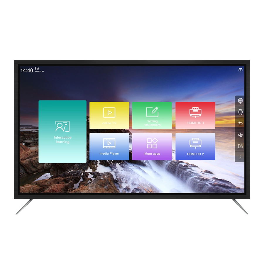 55 Inch Flat Screen TV LCD LED Multi Points Smart Television