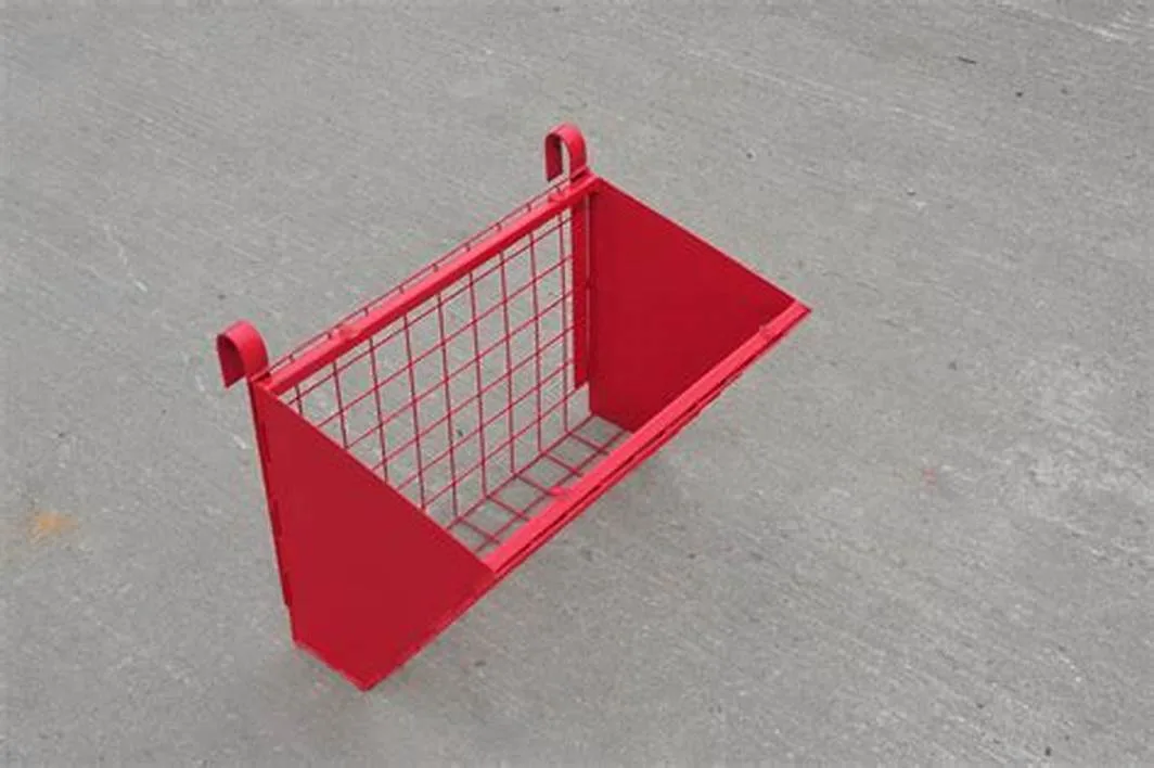 Custom Galvanized Steel Half Hay Rack with Trough