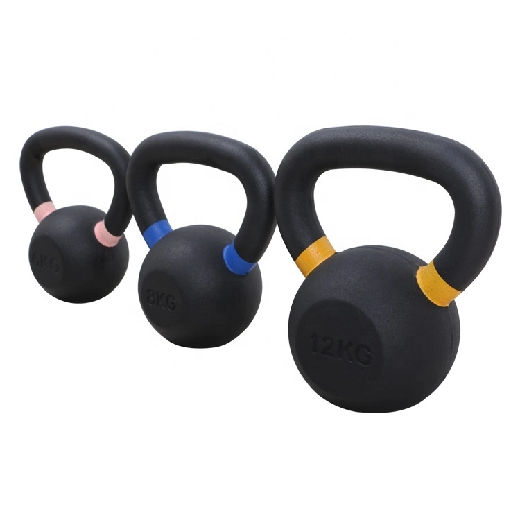 Venta caliente! Accesorios de Gimnasio de hierro fundido de Kettlebell pesas libres