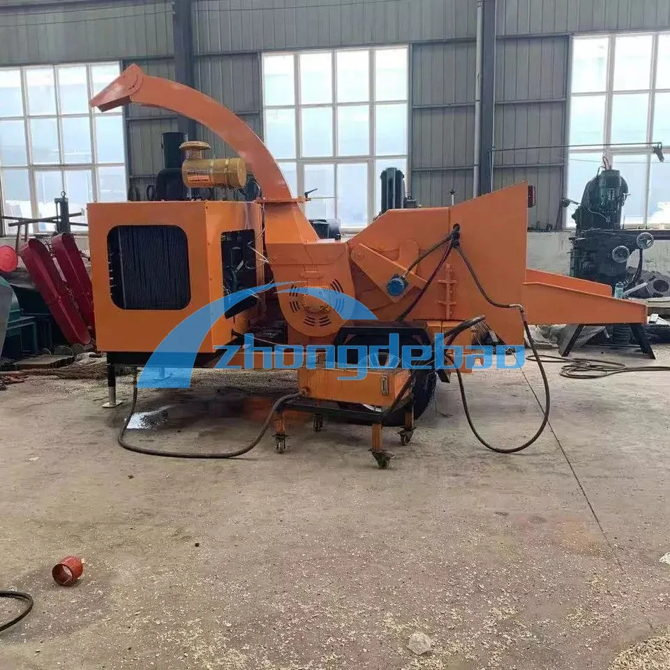 Professional Wood Crusher Branch Shredder Chipper Heavy Duty Chipping Forestry Machinery