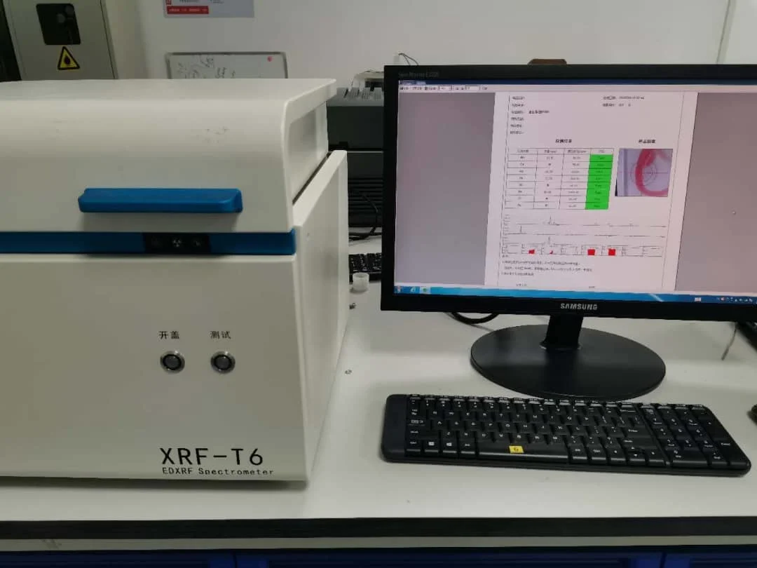 Xrf-T6 Desktop Xrf Heavy Metal RoHS Analyzer for Materials Safety Inspect