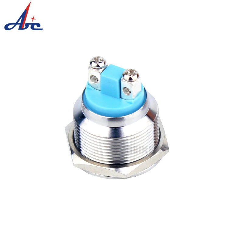 25mm Blue Color LED Indicator with 50000h Lamp Life LED Pilot Lamp 12 Volt LED Indicator Lights