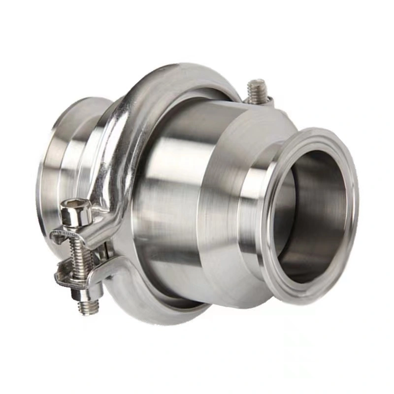 Sanitary Male Thread Ending Non Return Valve 4" Food Grade Tri-Clamp Sanitary 3/8" Check Valve Stainless Steel Water Hydraulic