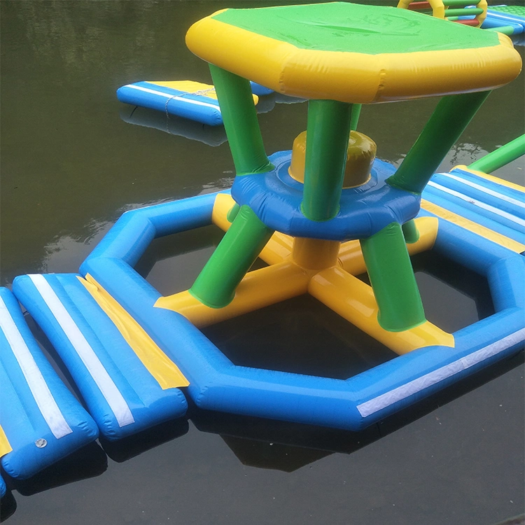 Outdoor Toys & Structures Inflatable Aqua Sports Equipment Park Inflatable Water Float Park for Child and Adult. Manufacturer Water Games Floating Water Slide