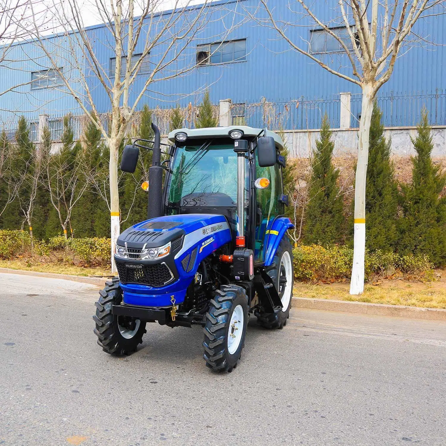 4X4 Tracteur agricole à roues Hw504/ 604/704 avec CE/ ISO