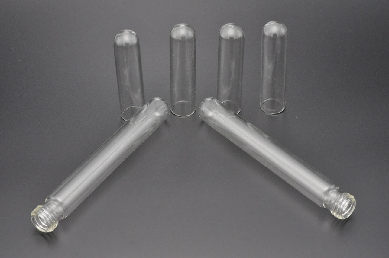 10ml Glass Culture Test Tubes for Lab Use