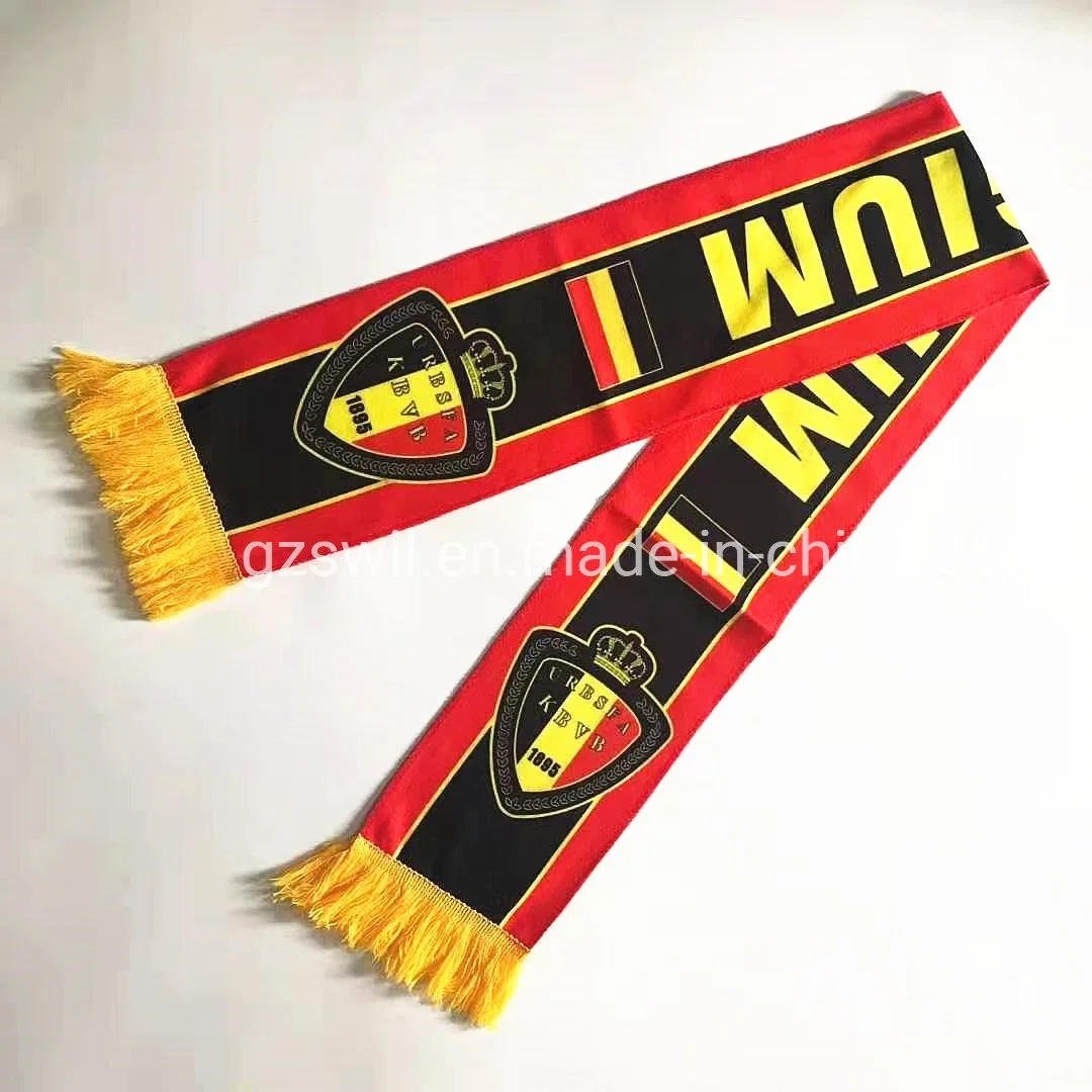 Decoration Exhibition Fashion Digital-Printing Football Fans Bandana Scarf