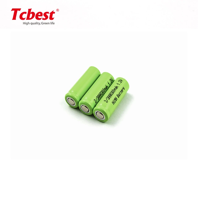 Economical 1.2V 3.6V 300mAh Rechargeable 2/3AAA NiMH Battery Pack for Solar Light