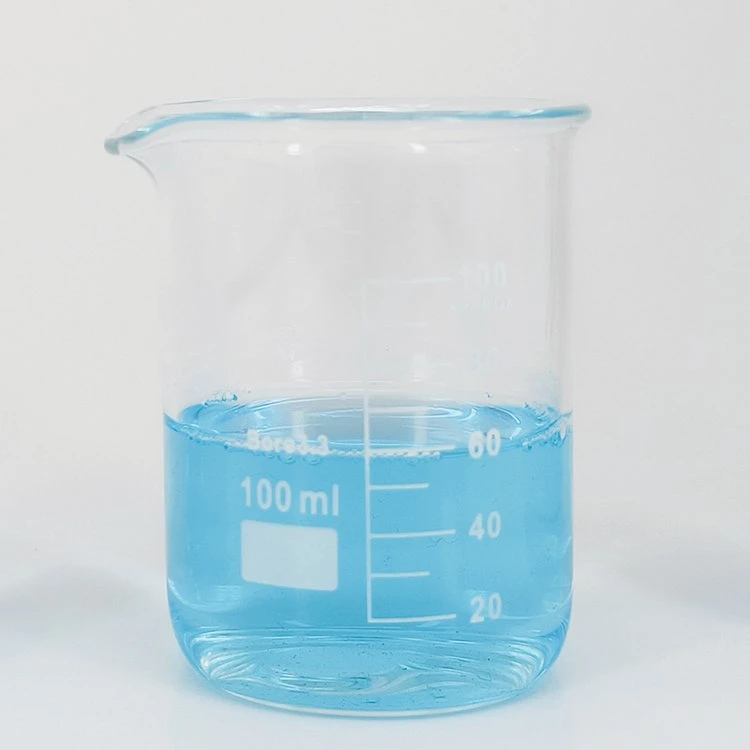 Vaso de precipitados de vidrio de laboratorio de medición de borosilicato de vaso de precipitados con CE ISO