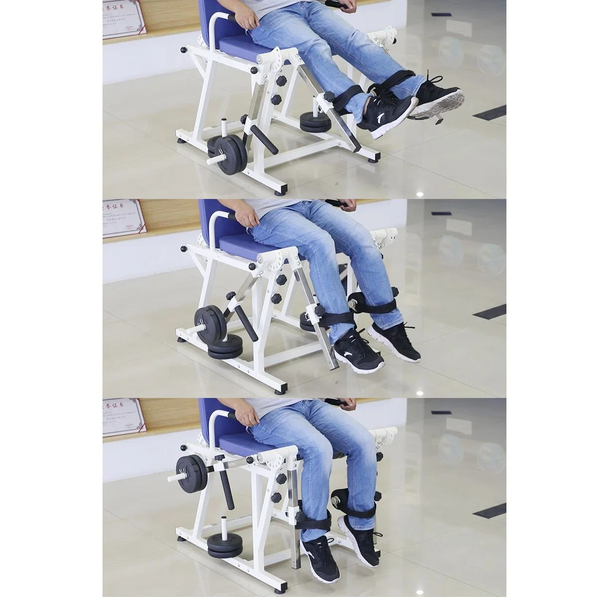 Elbow Joint Traction Home Training Equipment Physical Therapy Chair for Leg Muscle Training