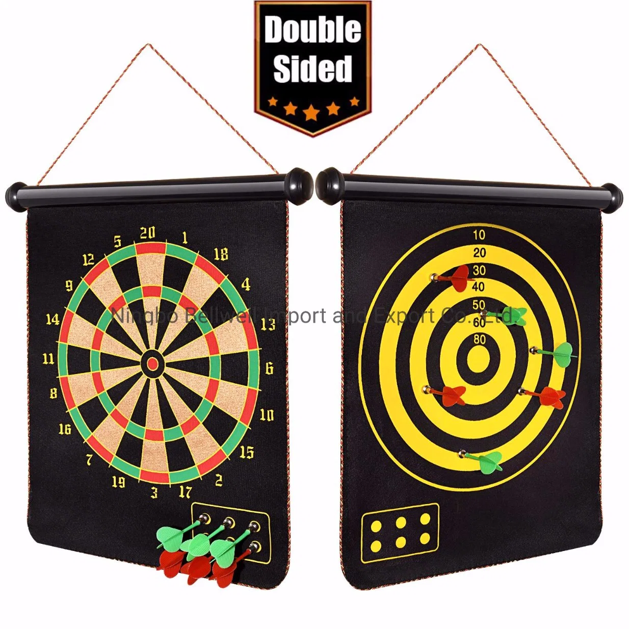 Magnetic Dartboard with 6PCS Darts for Indoor and Outdoor Play