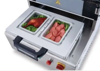 DJT-400G Desktop Gas Flush Map Tray Sealer Machine for Food Storage